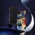 Festive Christmas Decorations on a Row of Townhomes - Impact Resistant Phone Case